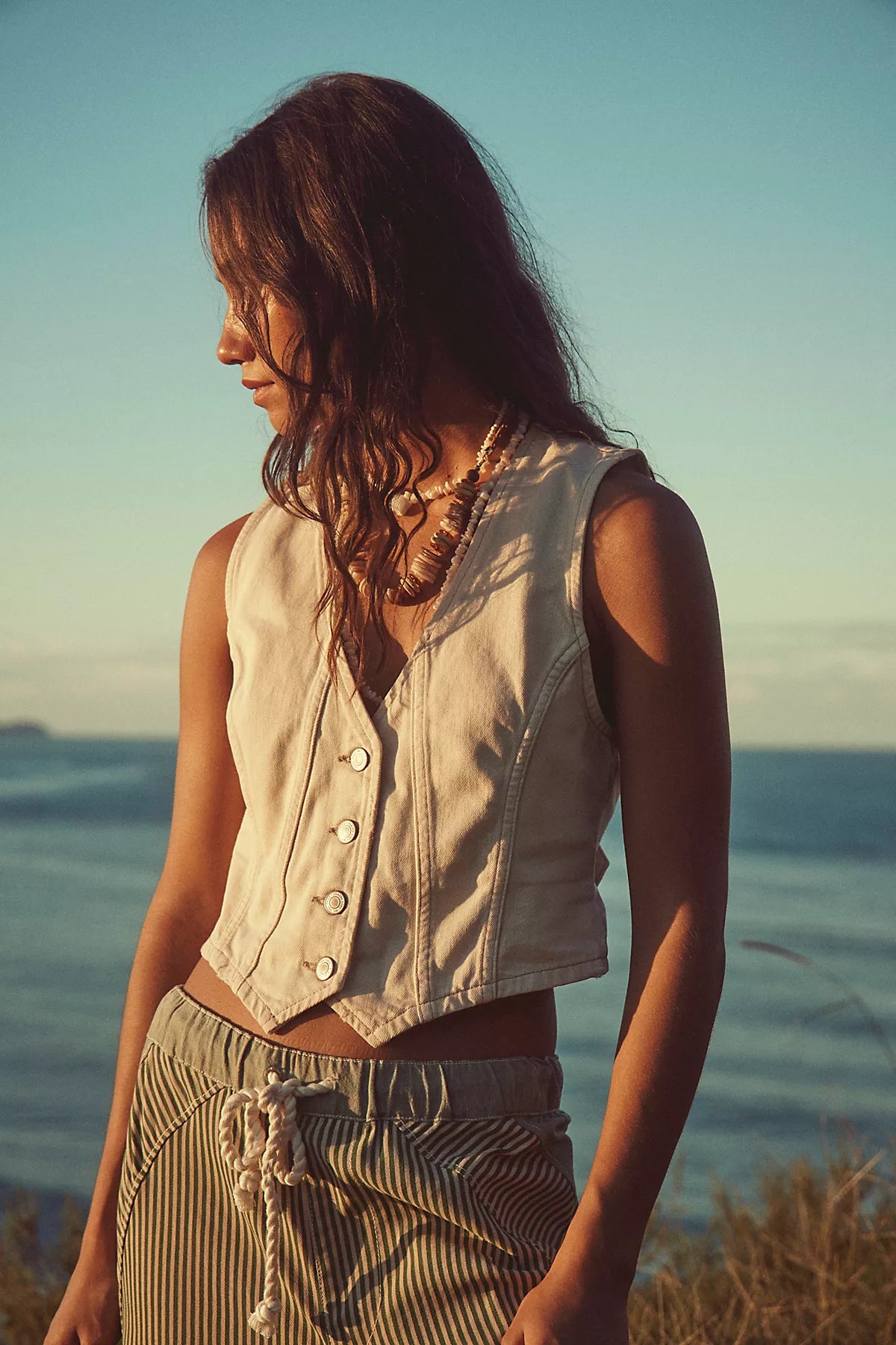 We The Free Tate Denim Vest
