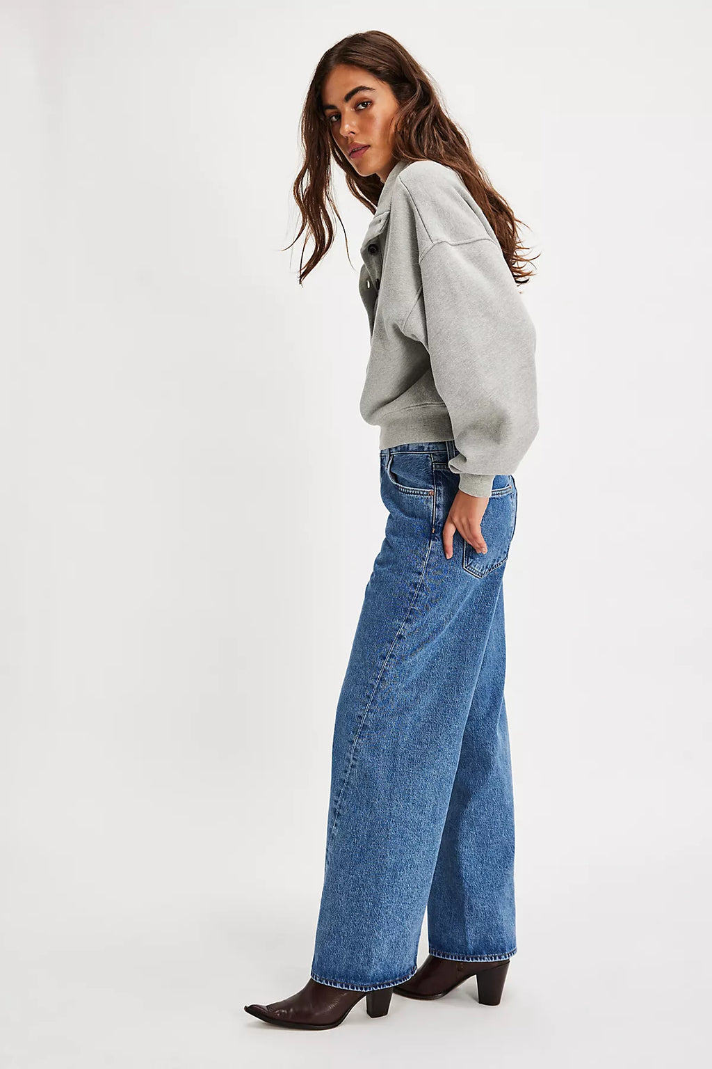 AGOLDE Twist Low-Slung Baggy Jeans