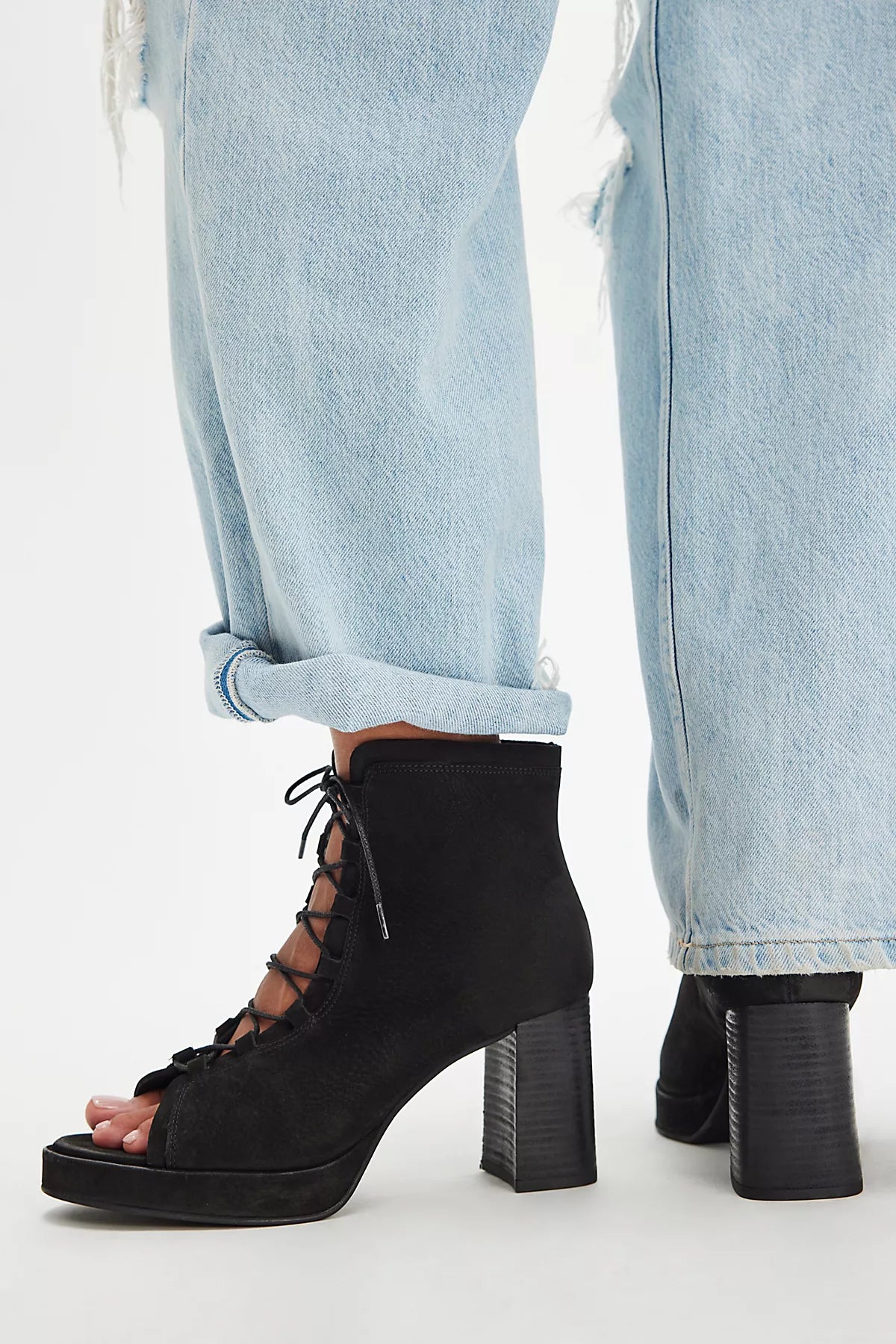 Mandi Lace-Up Heels