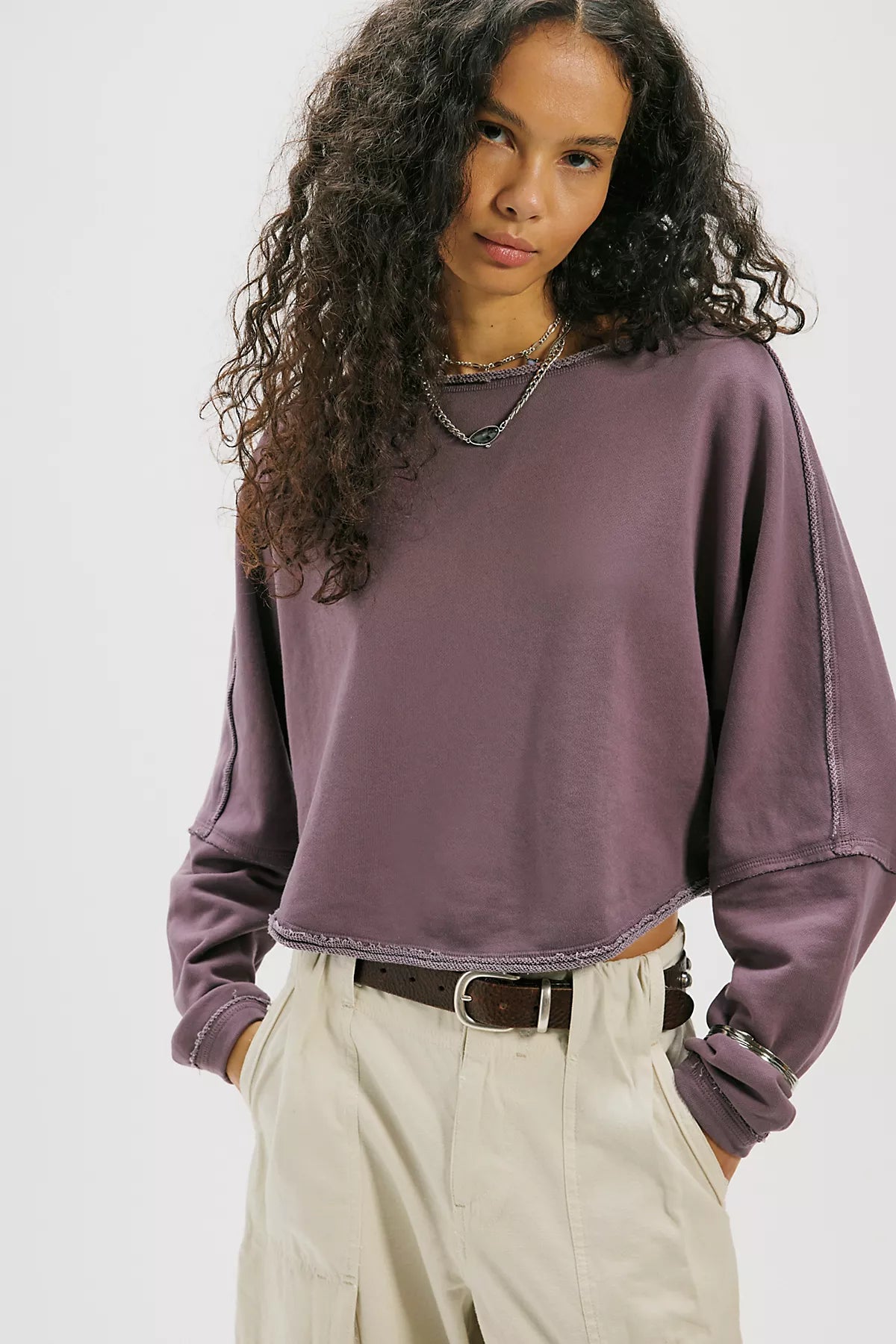 We The Free To The East Pullover