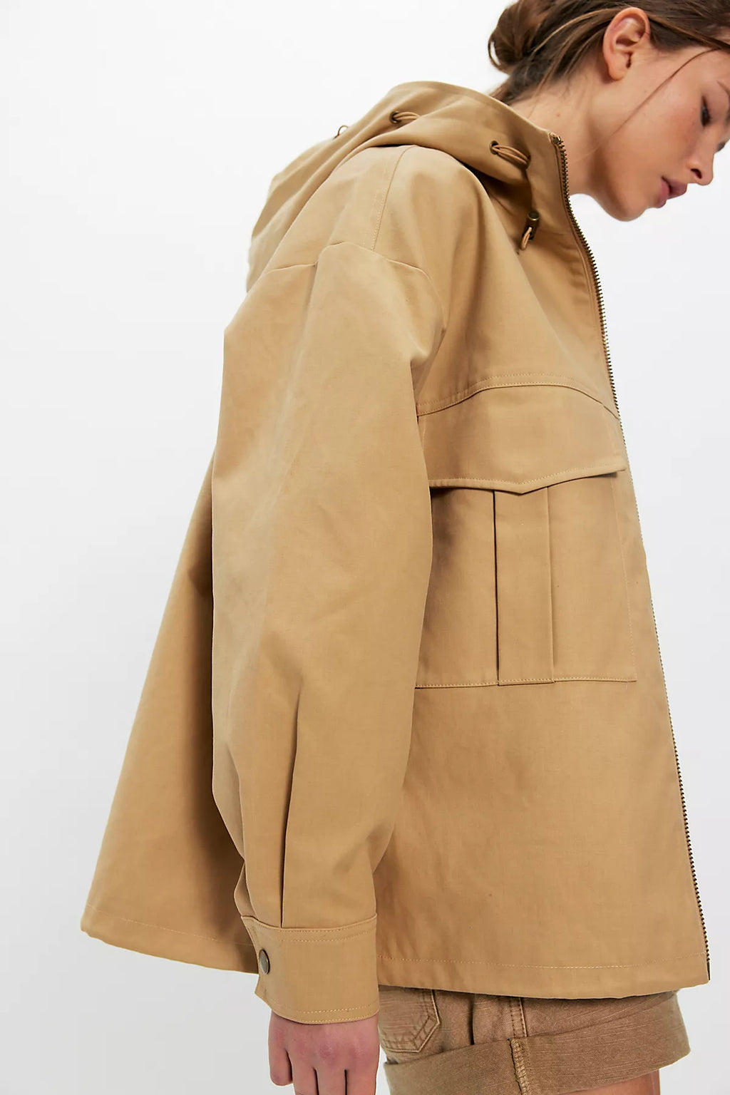 MOTHER The Light Drizzle Raincoat