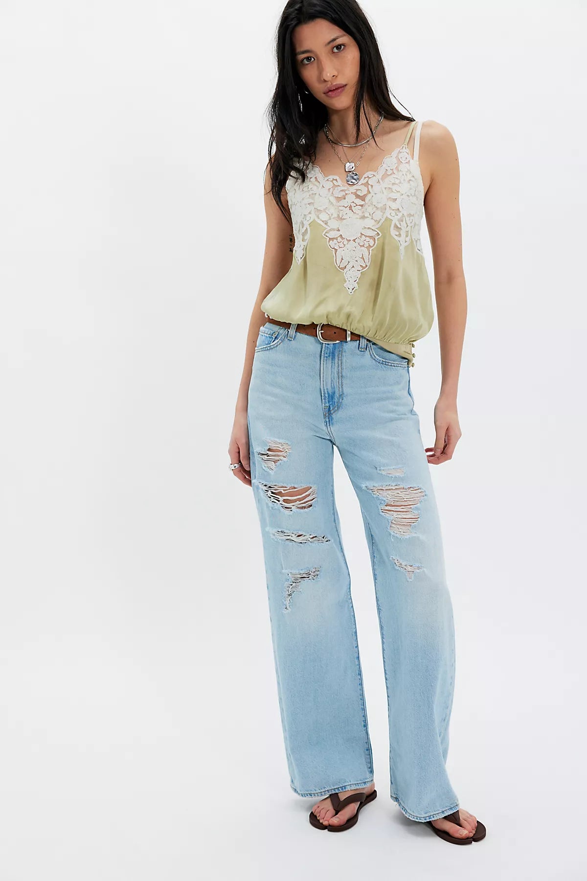 Levi's Ribcage Wide-Leg Jeans