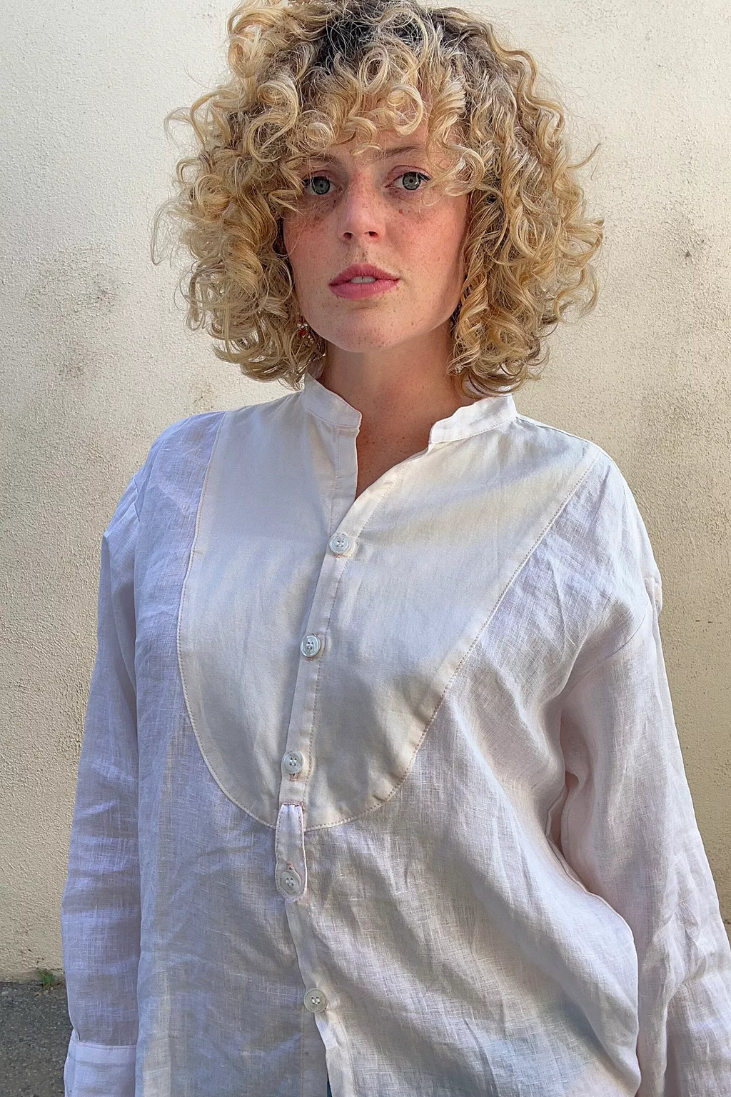 Greg Lauren High-Low Tunic Selected by The Curatorial Dept.