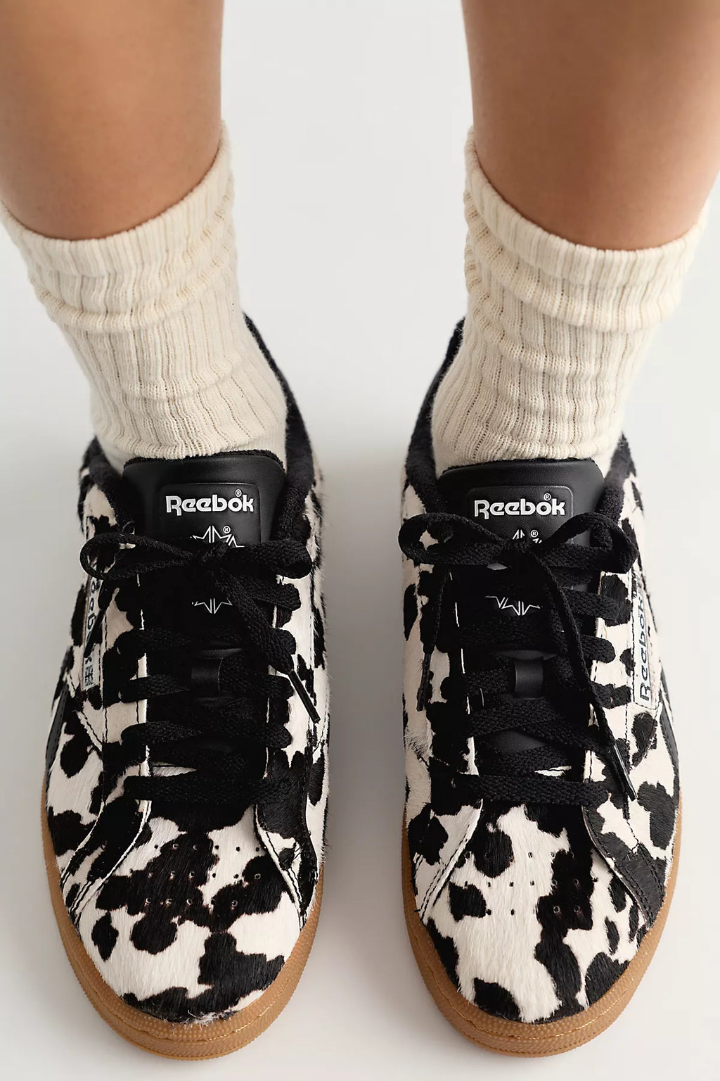 Reebok Club C Grounds Animal Print Sneakers