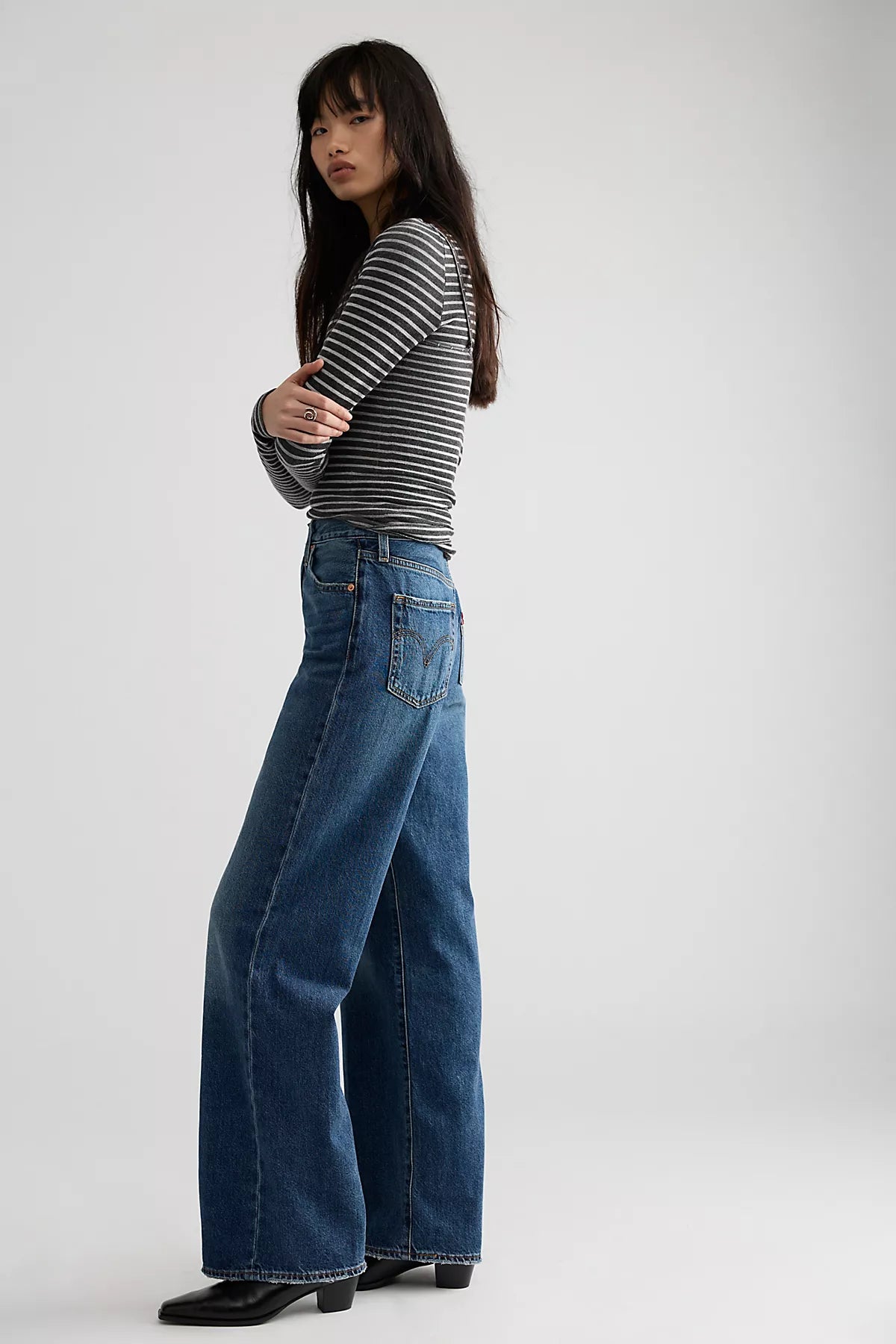 Levi's Ribcage Wide-Leg Jeans