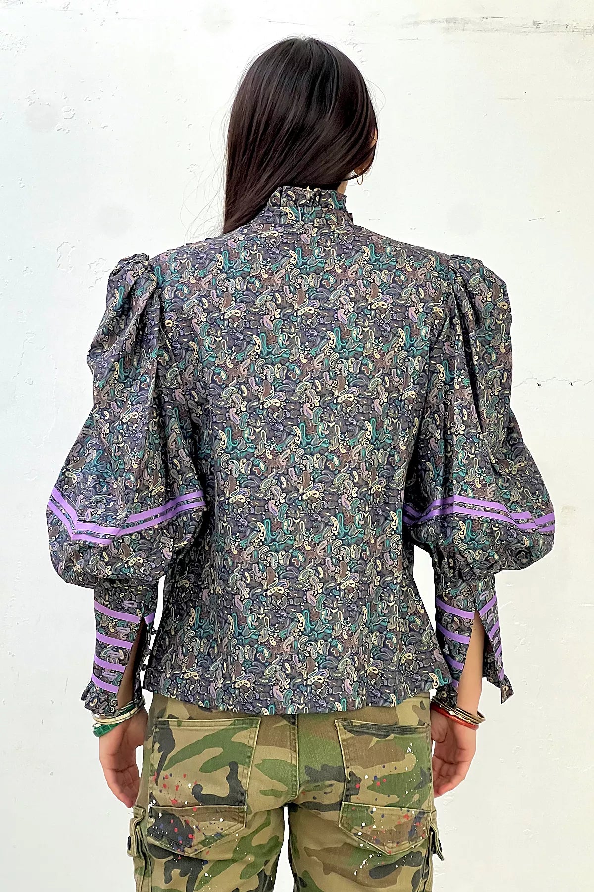 Vintage Handmade Blousy Top Selected by Anna Corinna
