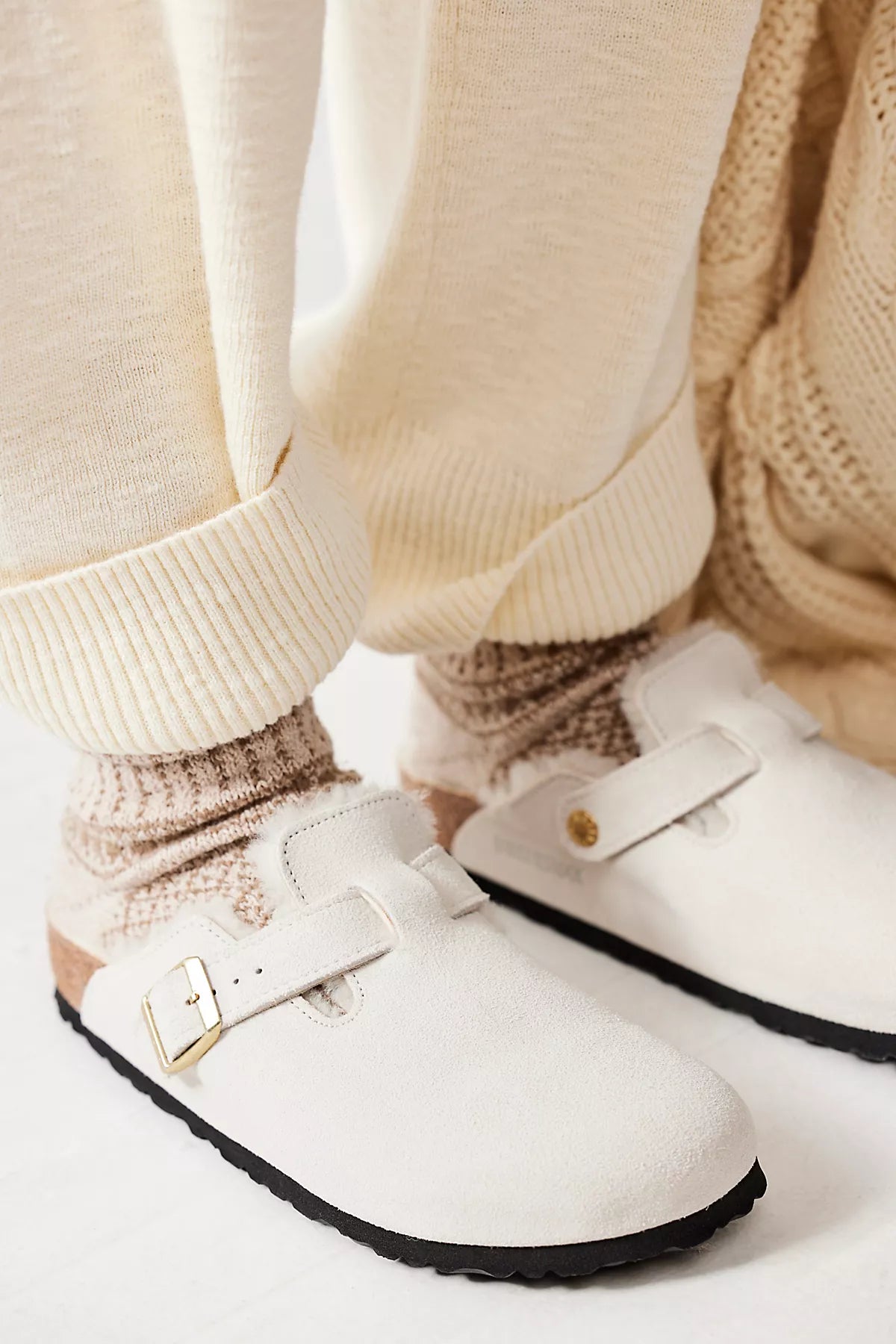Birkenstock Boston Shearling Clogs