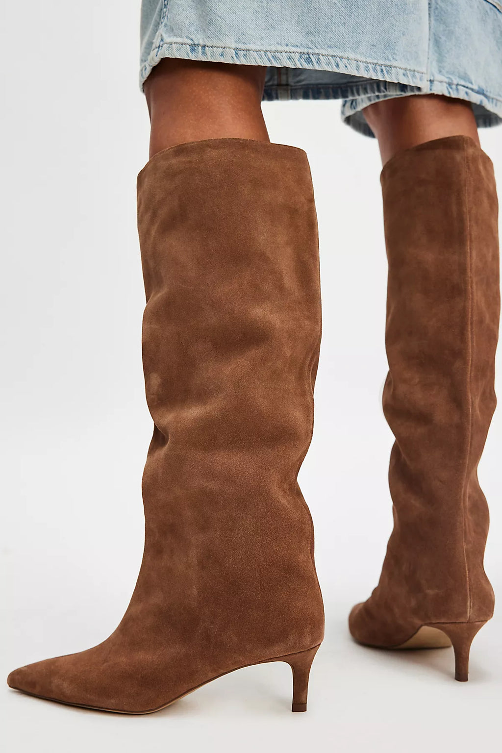 Kiki Kitten Heel Boots