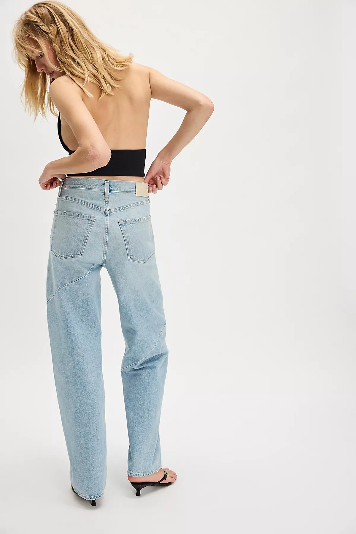 Citizens of Humanity Ayla Swirl Baggy Jeans
