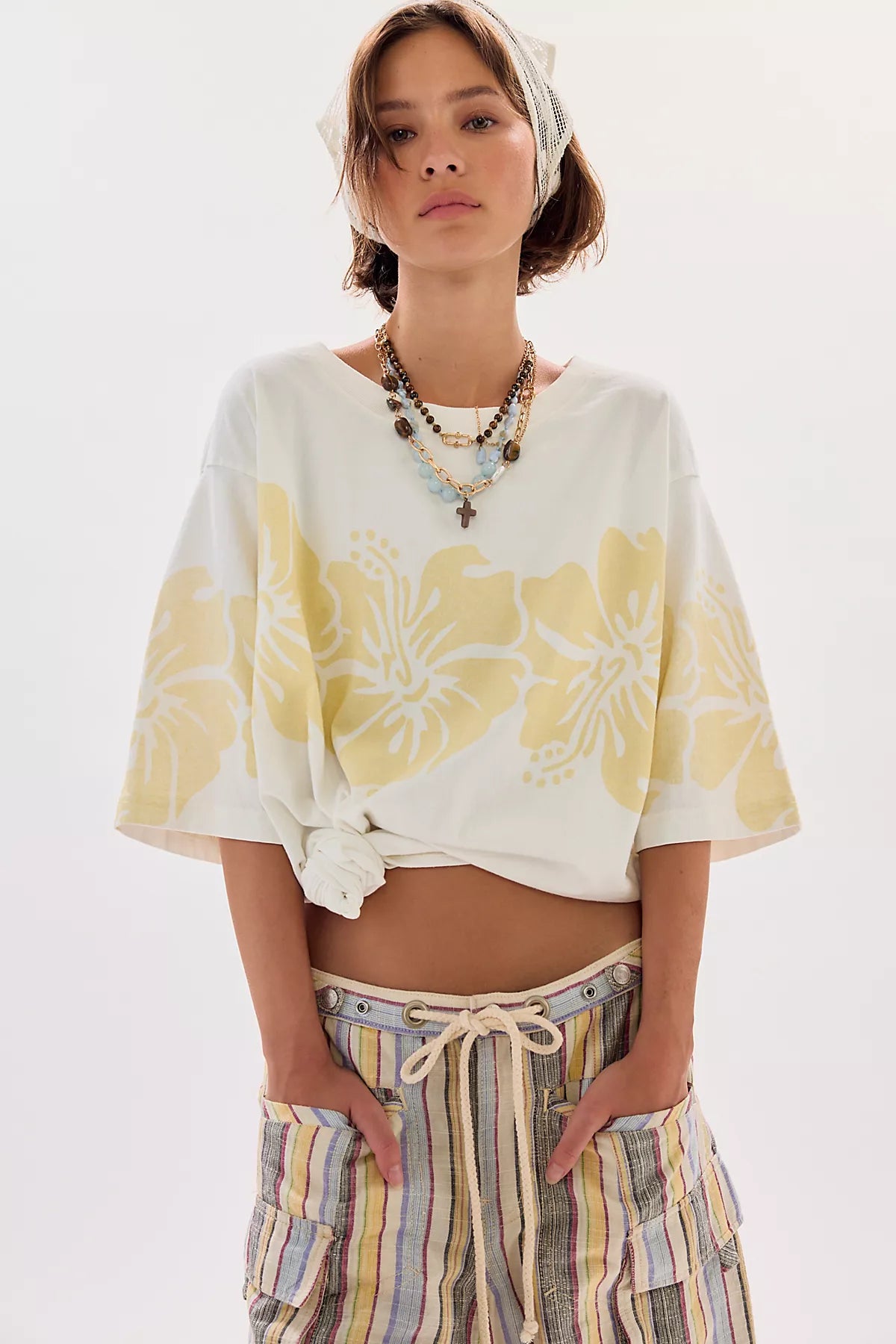 The Bureau Hibiscus Tee