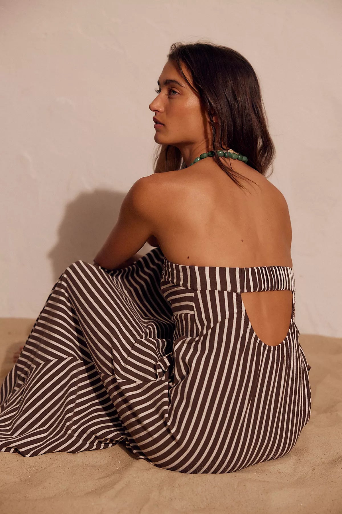 Sadie Striped Midi Dress