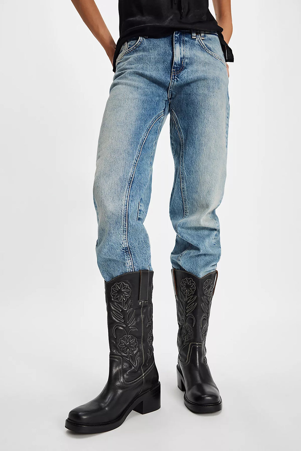 Frye Kate Deco Stich Boots
