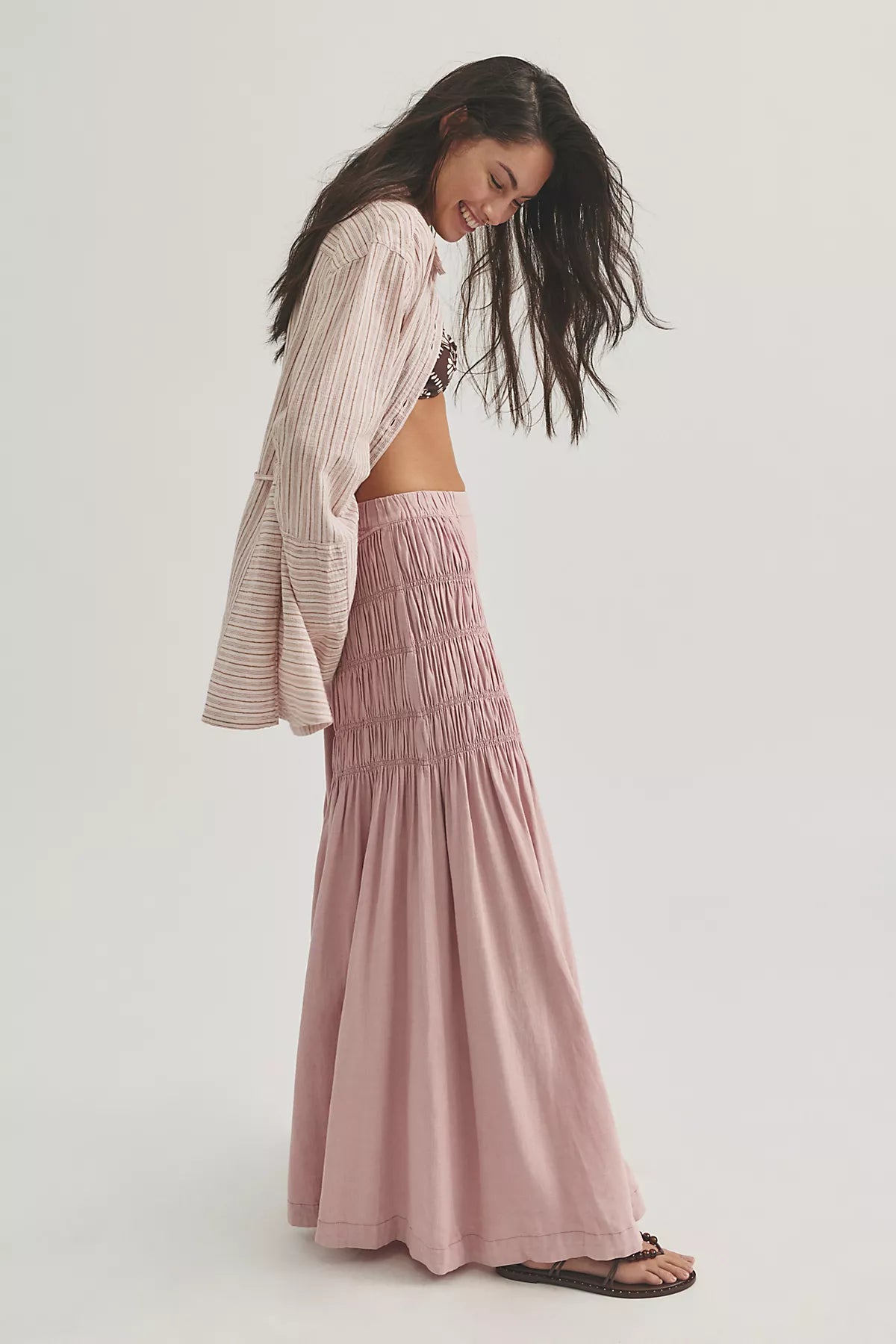 Swept Off Solid Pants