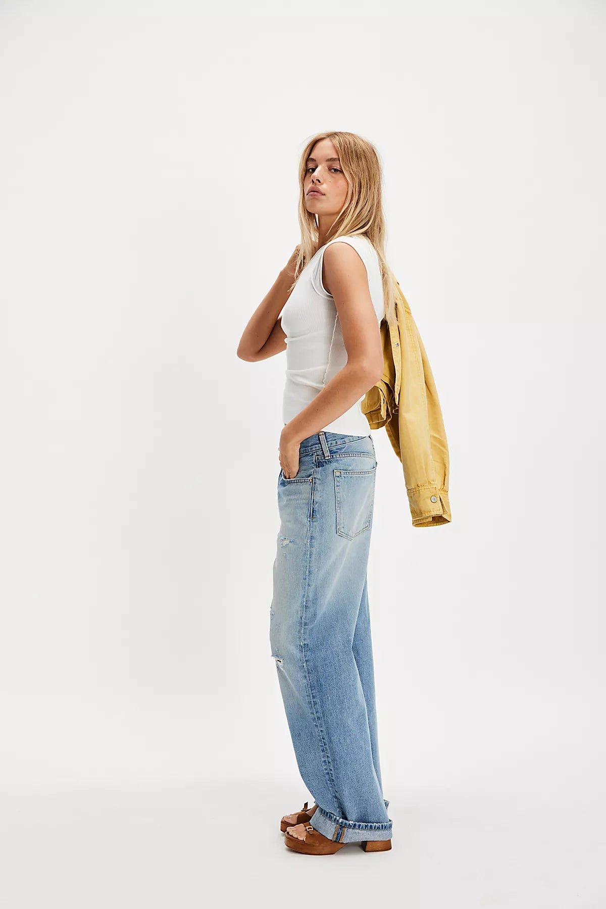 ÉTICA Stanton Relaxed Wide-Leg Jeans