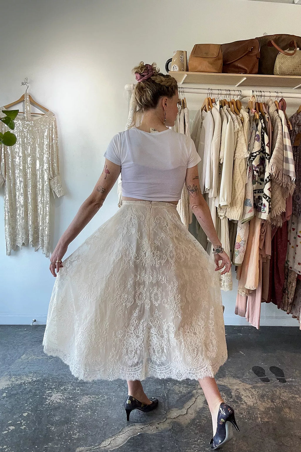 Monique Lhuillier Wedding Skirt Selected by The Curatorial Dept.