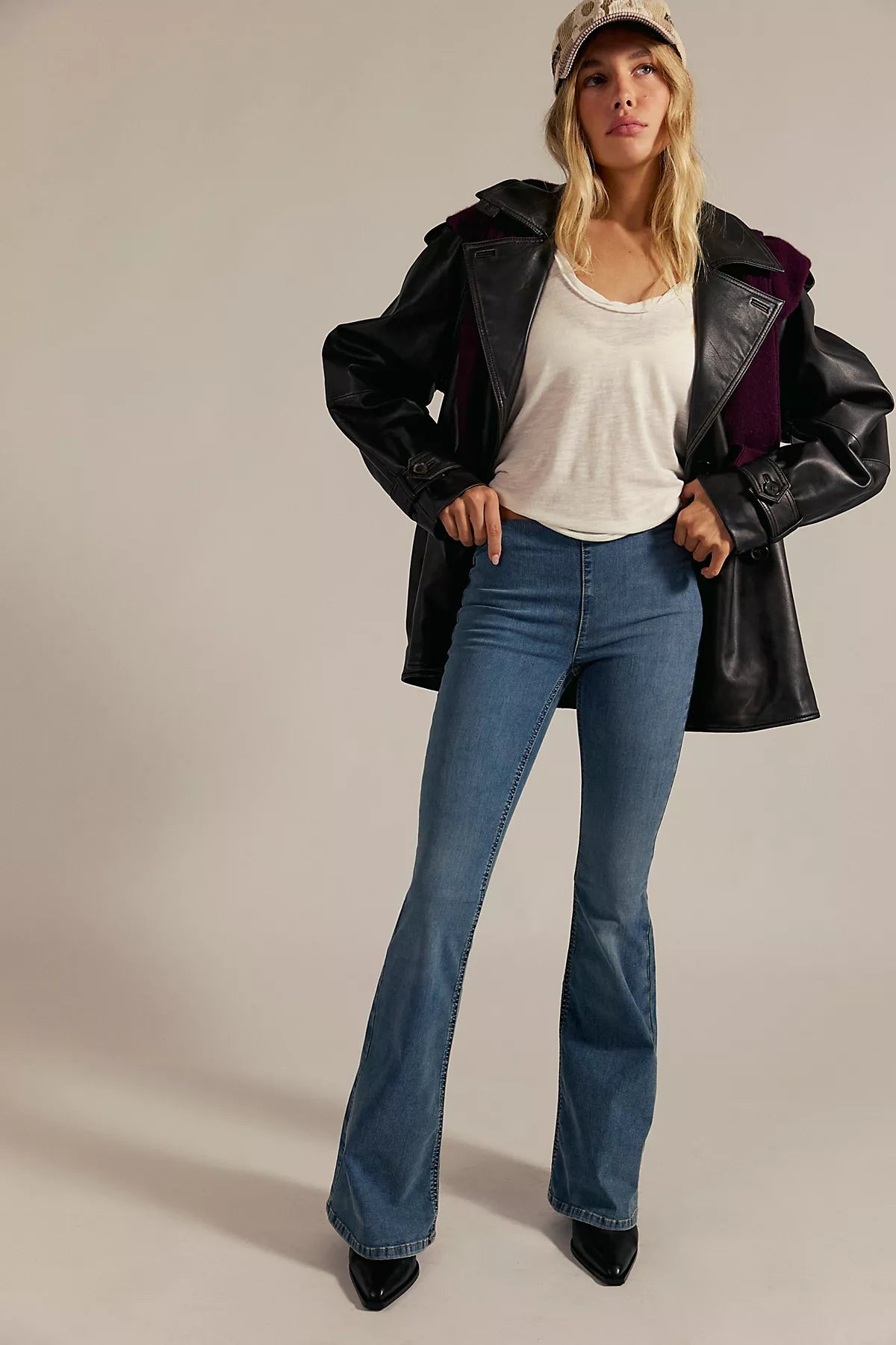 We The Free Penny Pull-On Flare Jeans