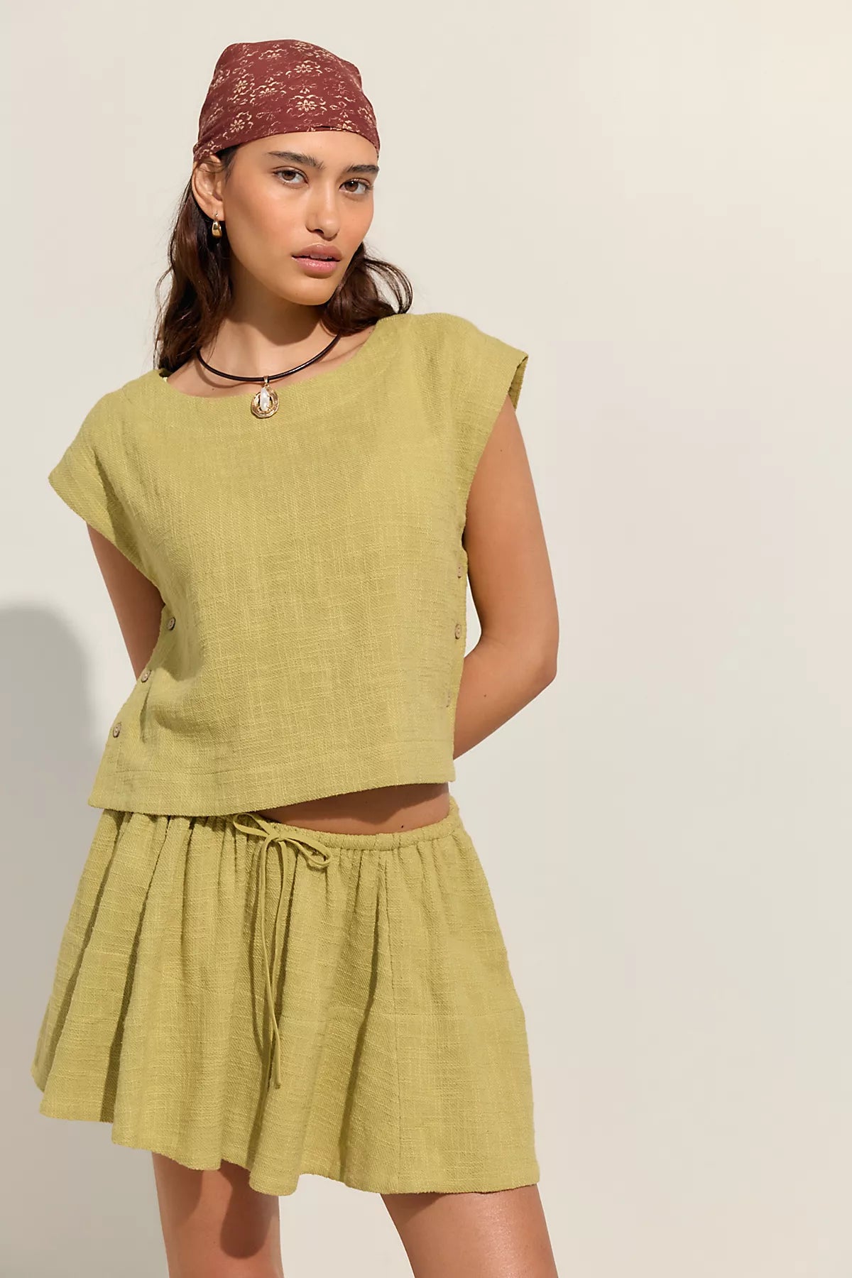 Skye Mini Skirt Set