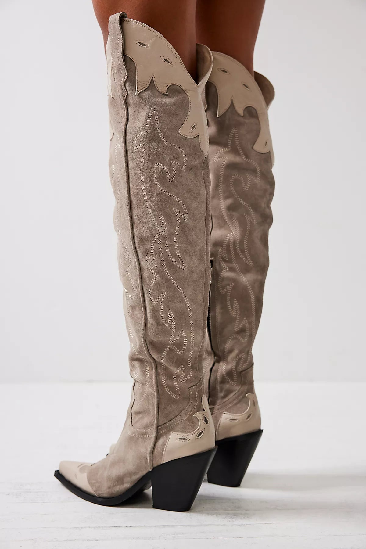Wild West Thigh High Boots