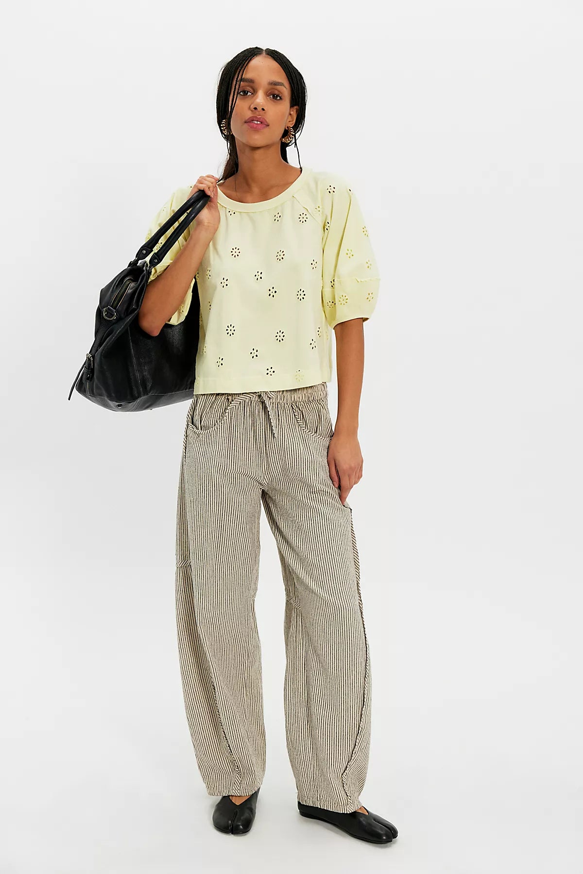 Jessie Eyelet Tee