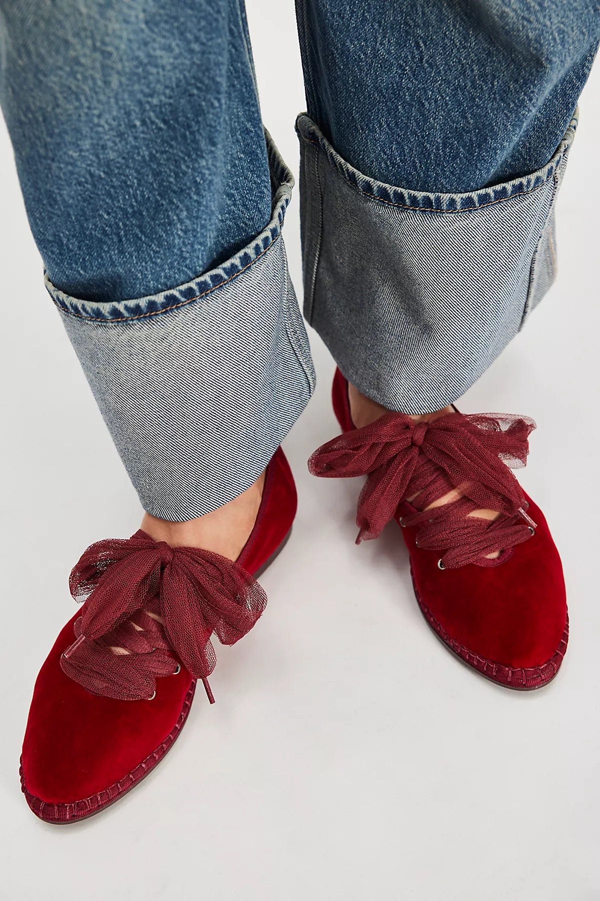 Ginny Chiffon Flats