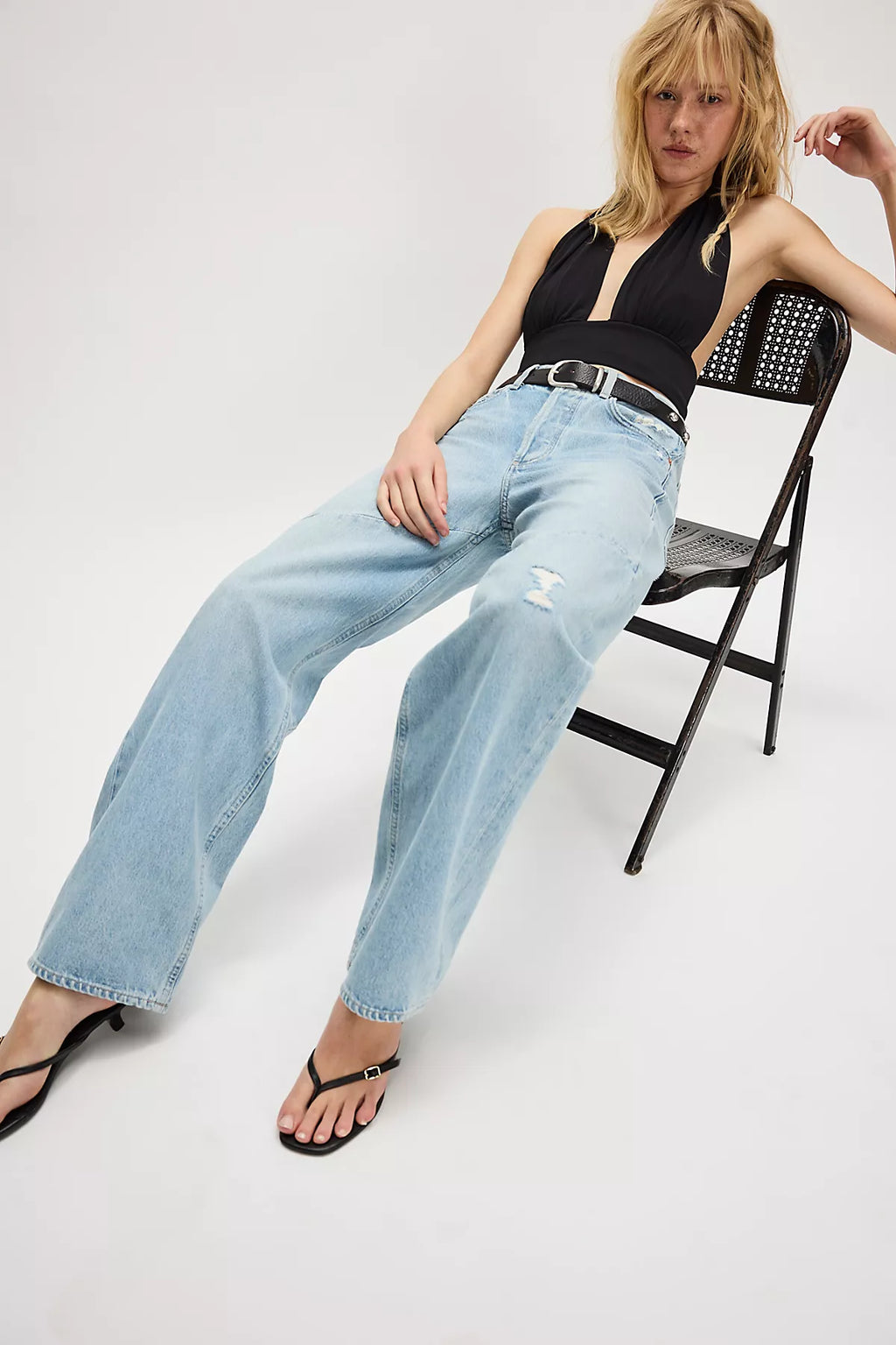 Citizens of Humanity Ayla Swirl Baggy Jeans