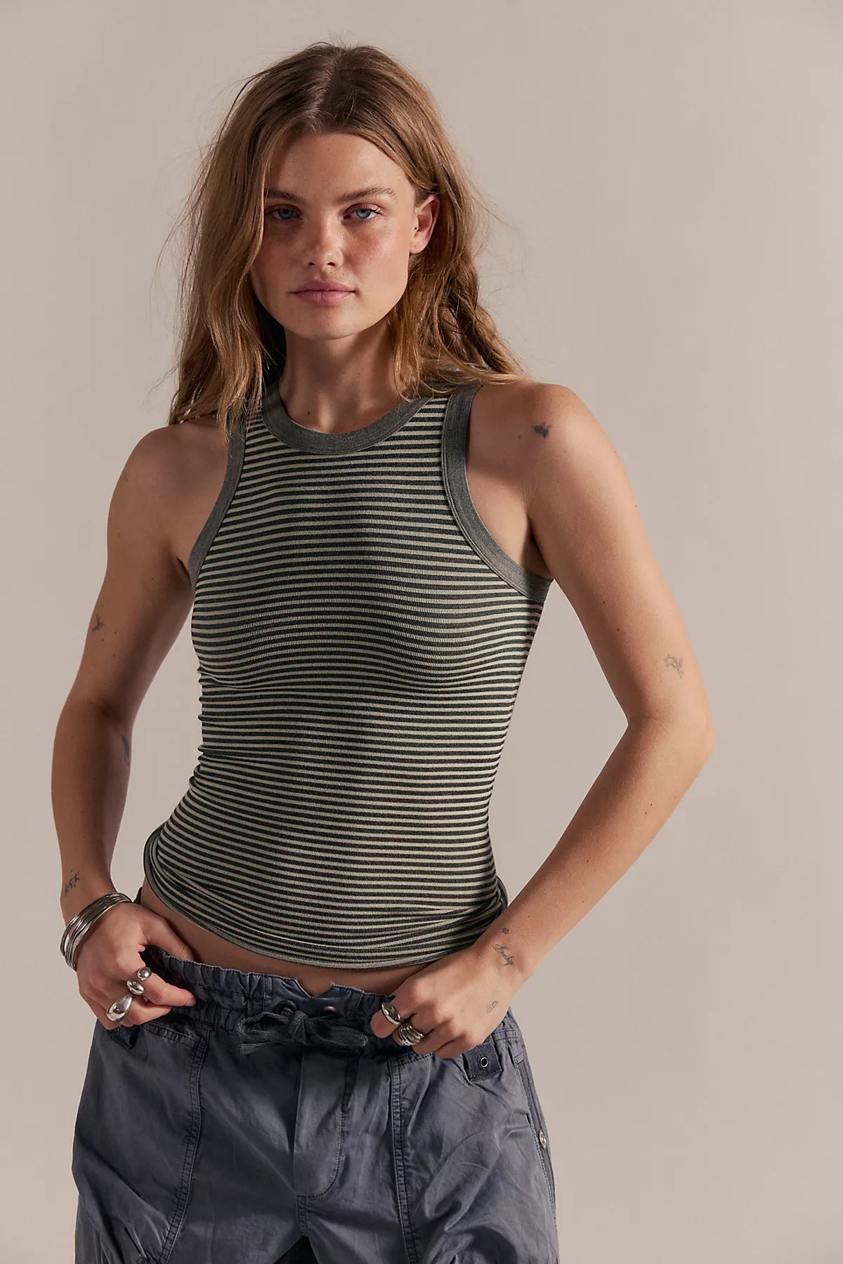So Soft Seamless Modal Stripe Tank
