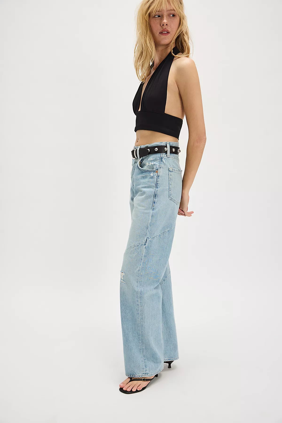 Citizens of Humanity Ayla Swirl Baggy Jeans