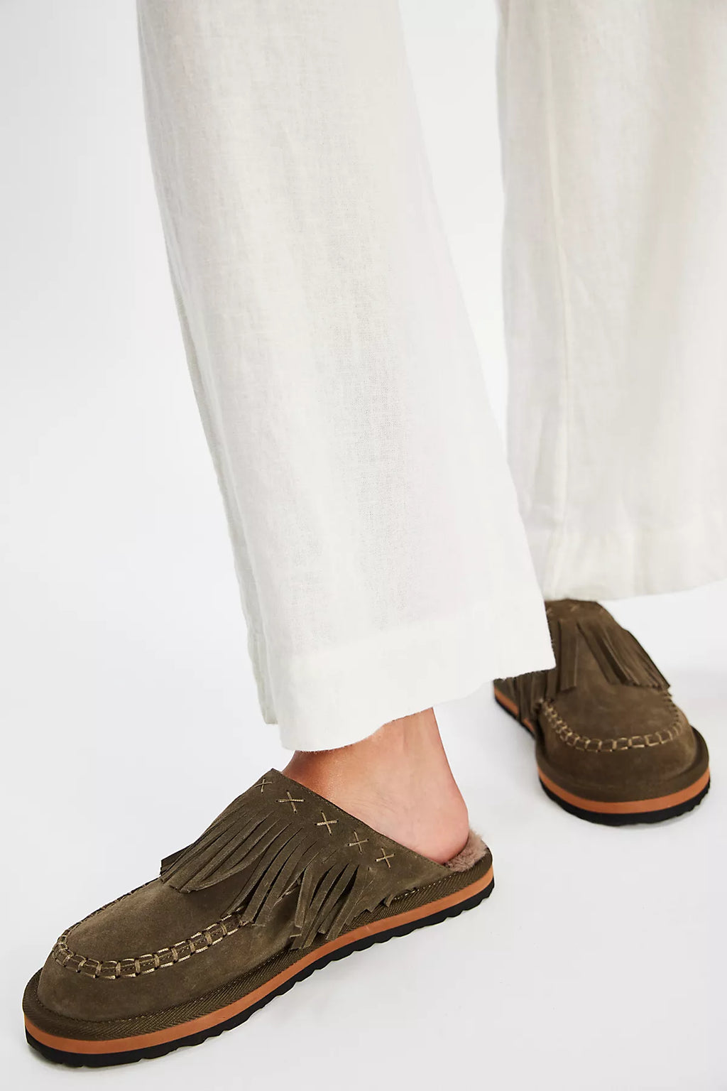 Fallon Fringe Mules