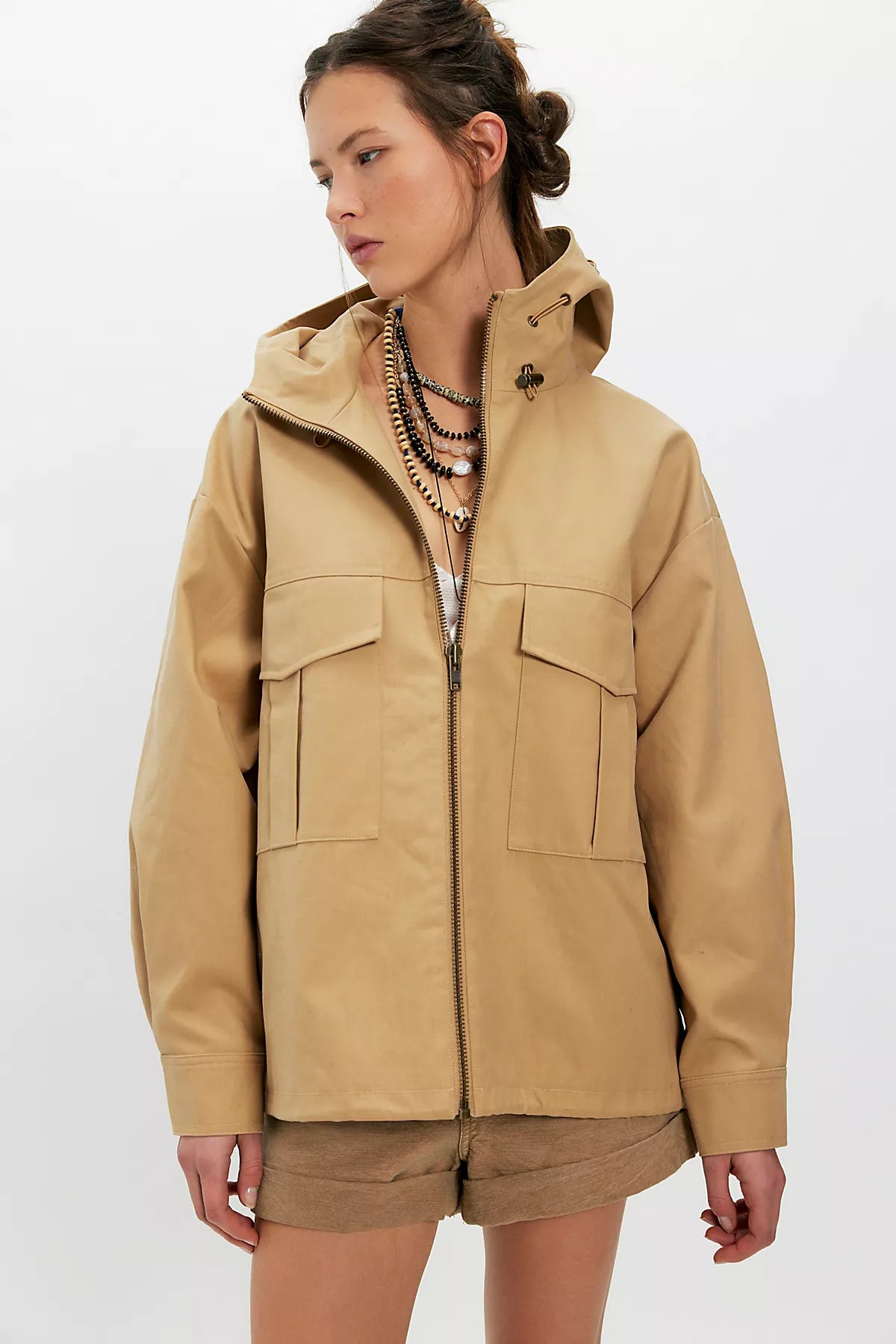 MOTHER The Light Drizzle Raincoat