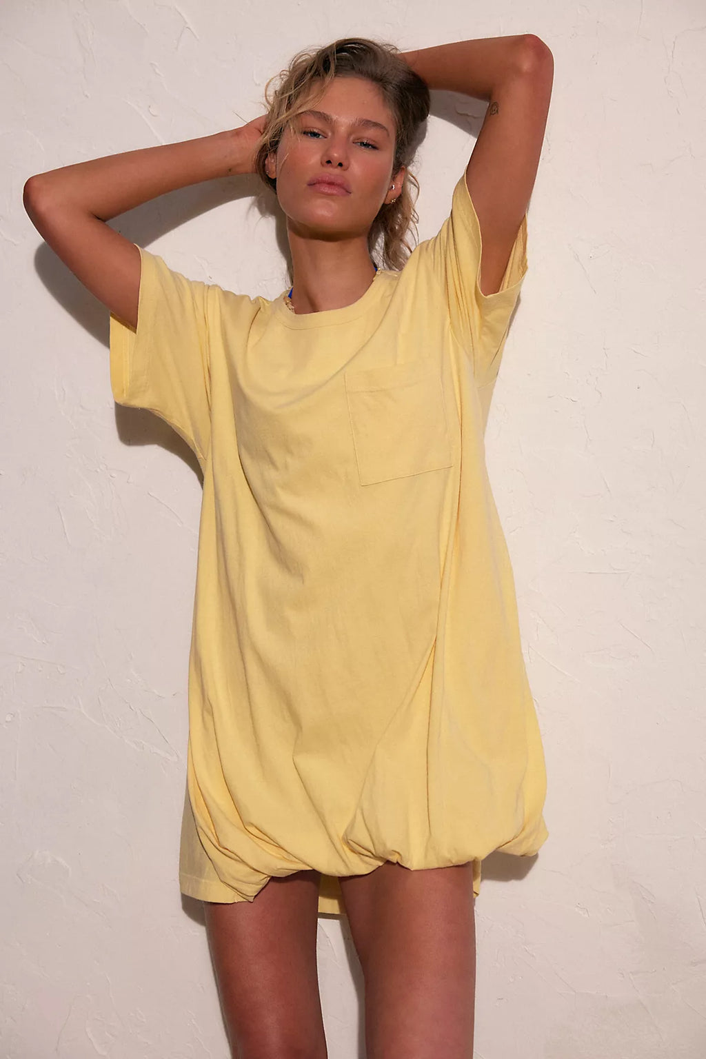 Shorebound Cotton-Jersey Mini Dress