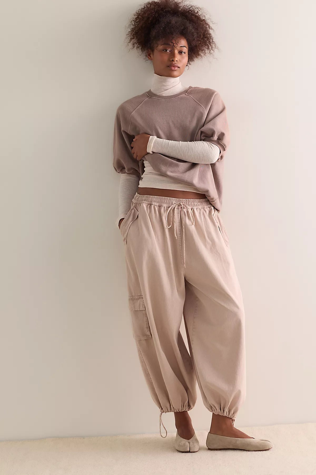 Keeping It Light Ribbed Turtleneck Top