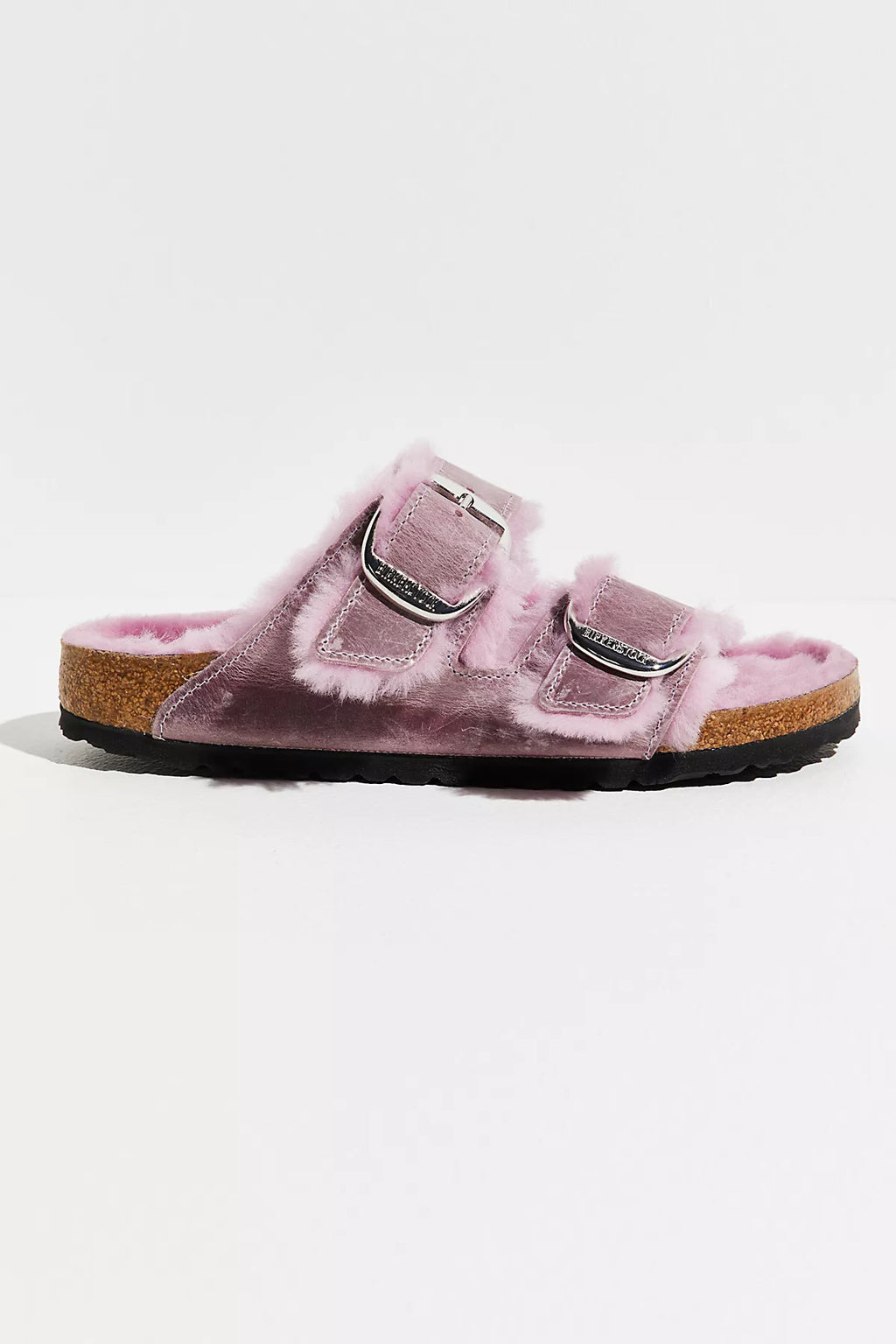 Birkenstock Arizona Big Buckle Shearling Sandals