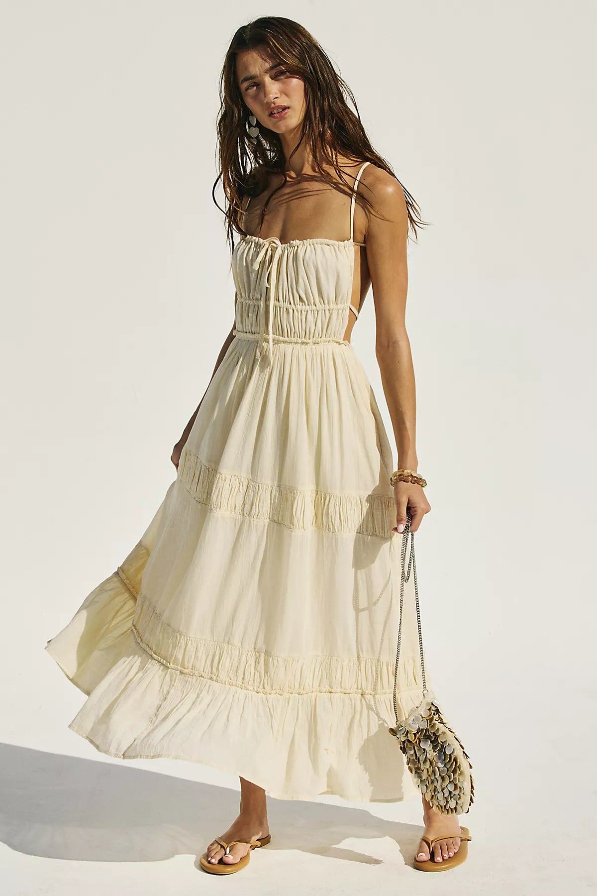 Taking Sides Maxi Dress
