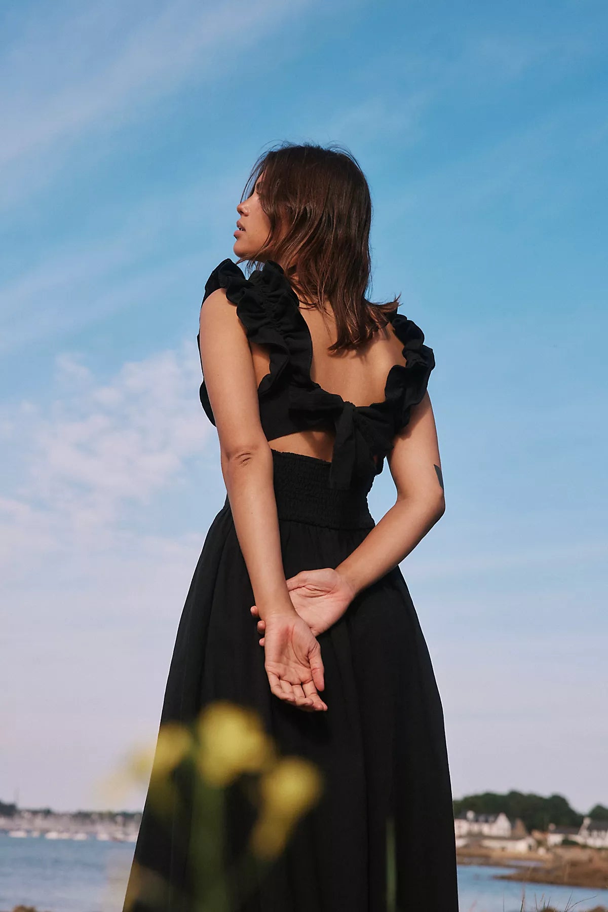Ruffle It Up Midi Dress