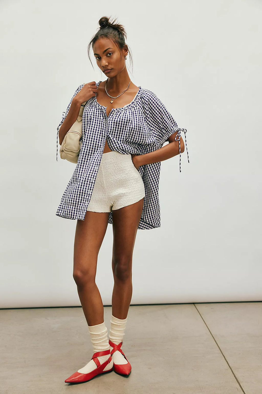 Farley Gingham Tunic