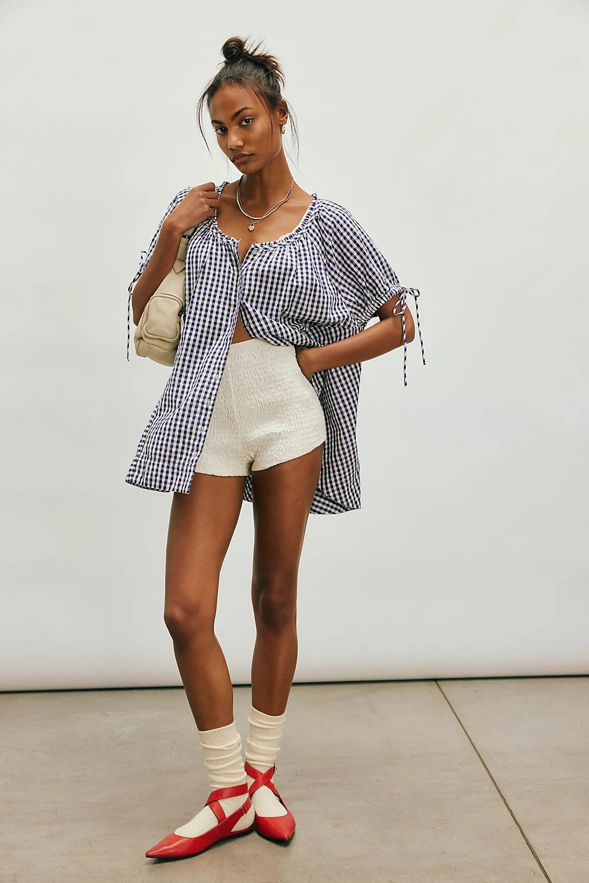 Farley Gingham Tunic