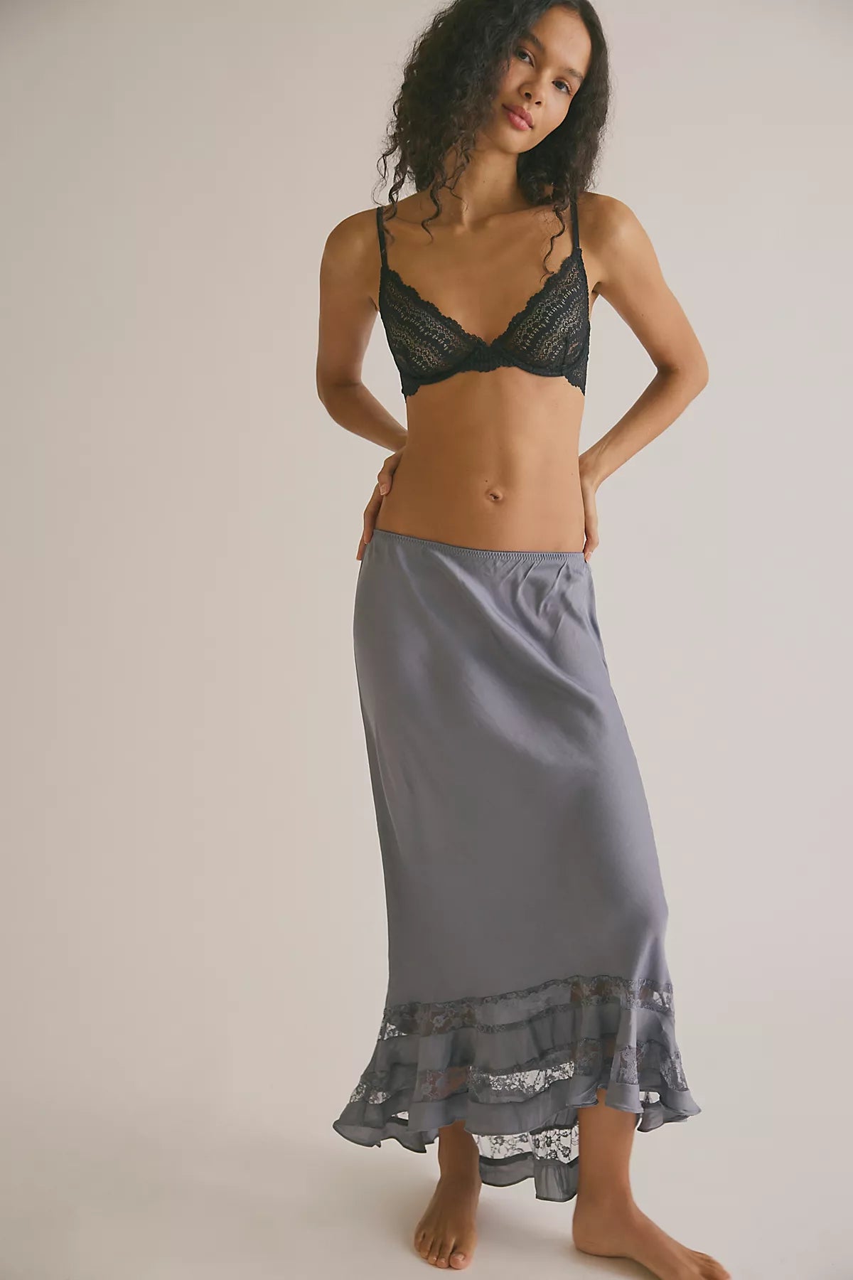 Long Lost Lover Maxi Slip Skirt