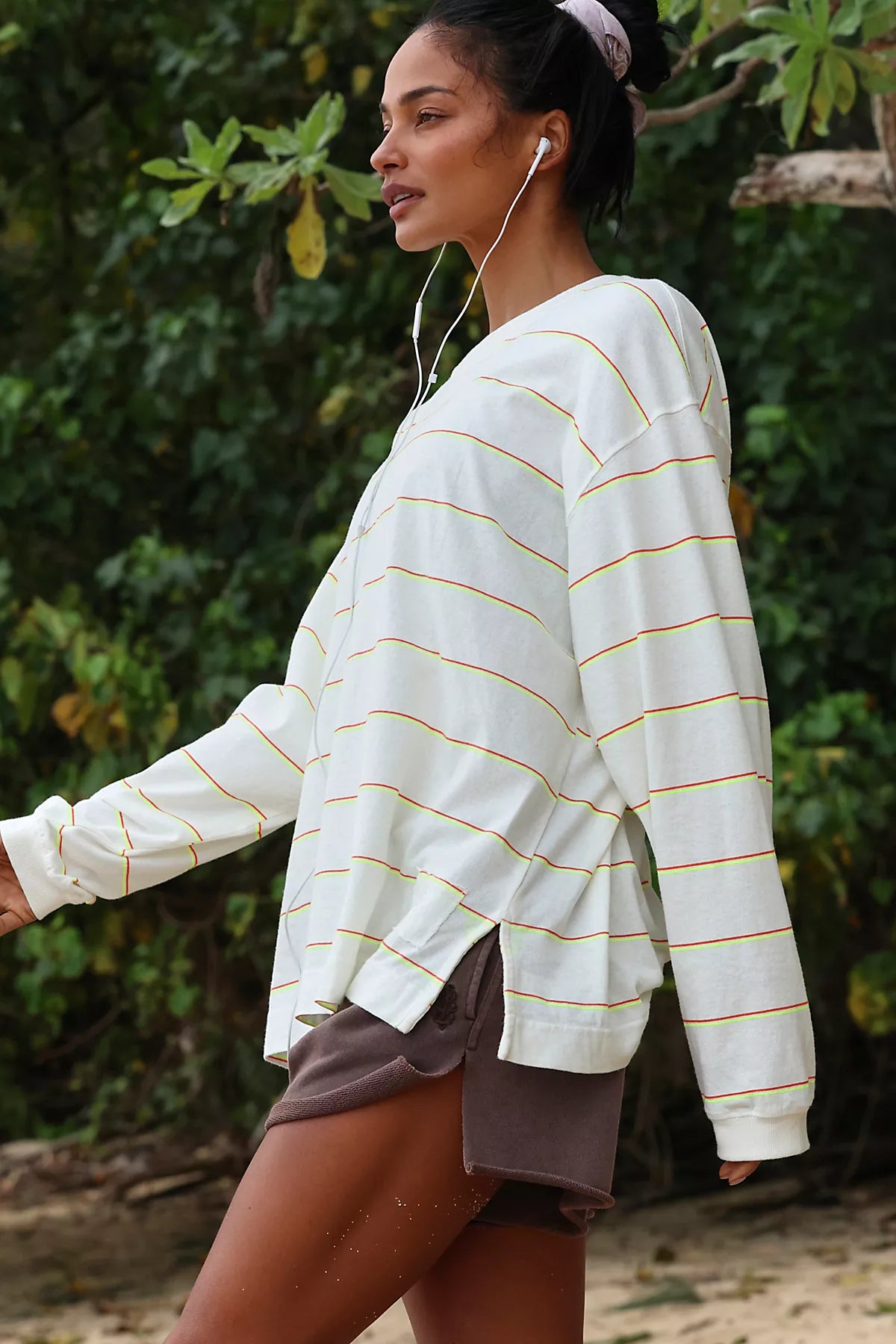 Hustle Striped Layer
