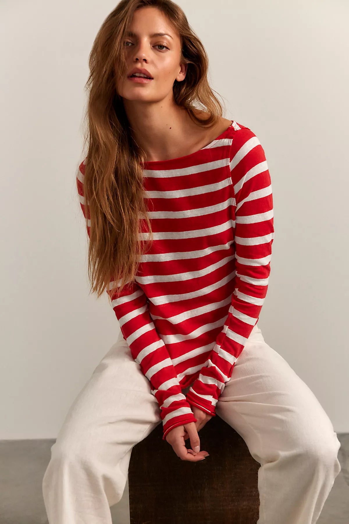 We The Free Most Loved Striped Long Sleeve