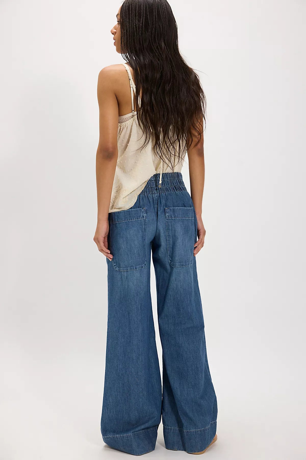 We The Free Breezy Denim Pull-On Jeans