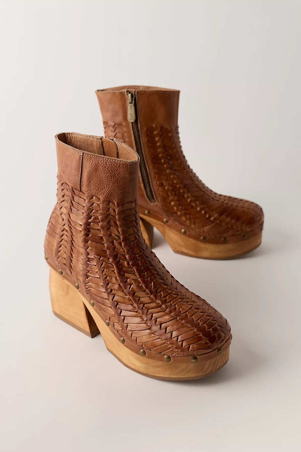 Bed Stu Juna Woven Clog Boots