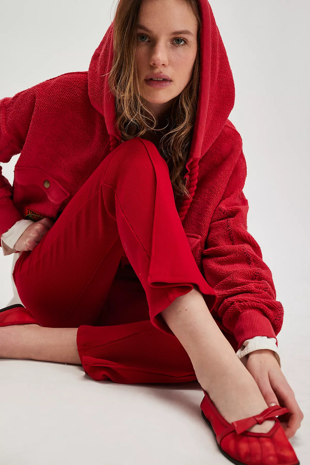DONNI. The Rib Kick Flare Pants