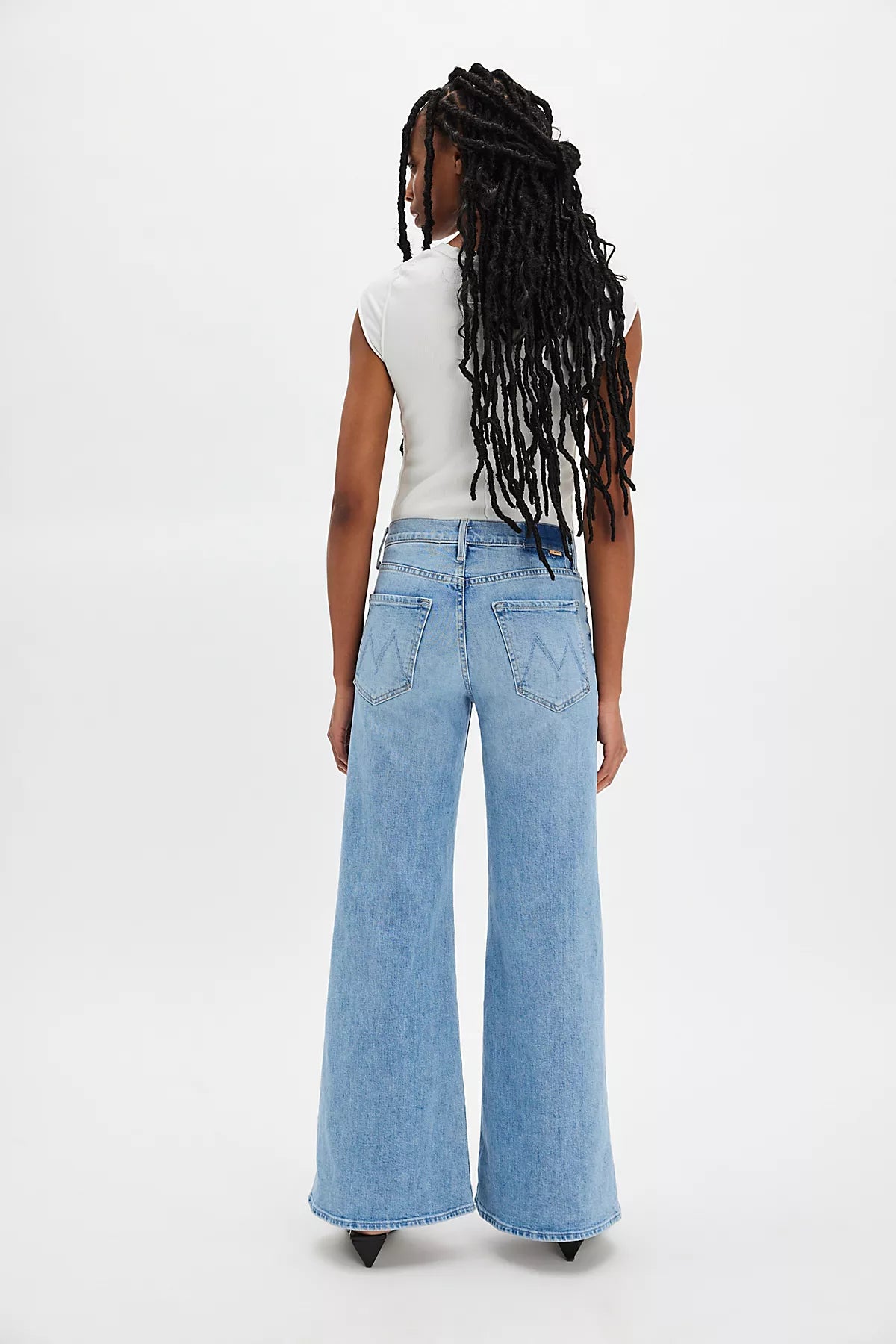 MOTHER The Tomcat Roller Skimp Flare Jeans