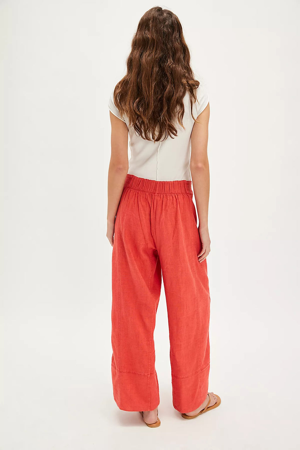 Day's End Linen Pull-On Pants