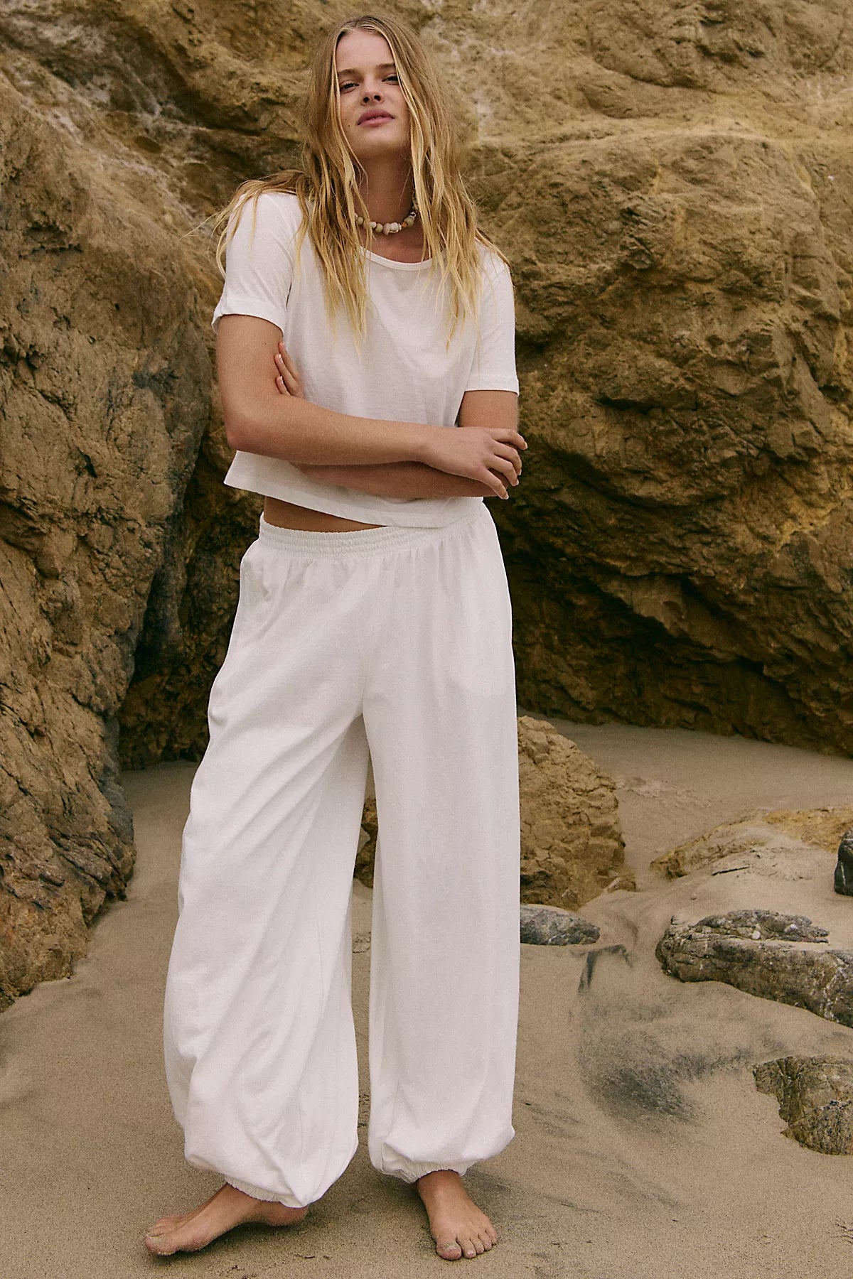 Stella Cotton-Jersey Pant Set