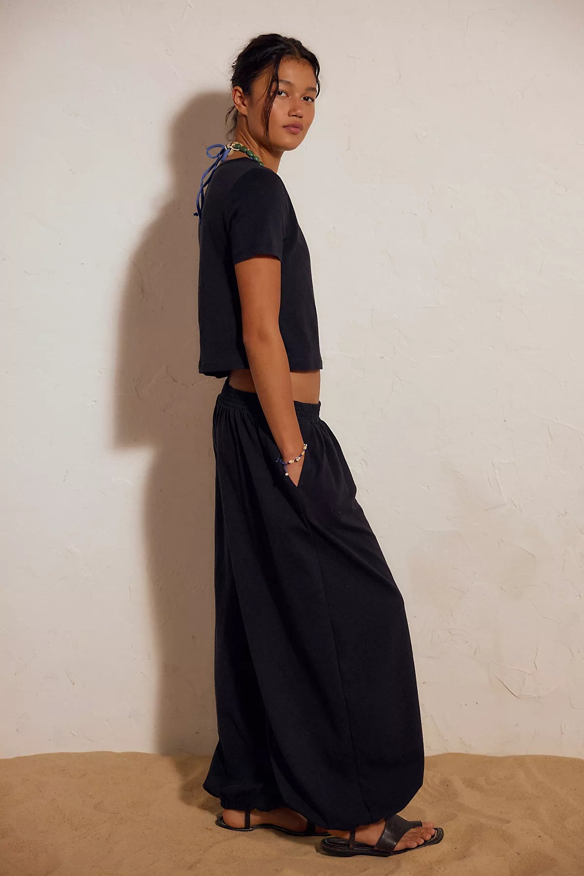 Stella Cotton-Jersey Pant Set