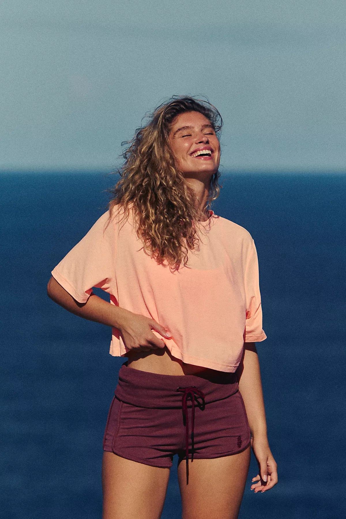 Tempo Cropped UV Protection Boyfriend Tee
