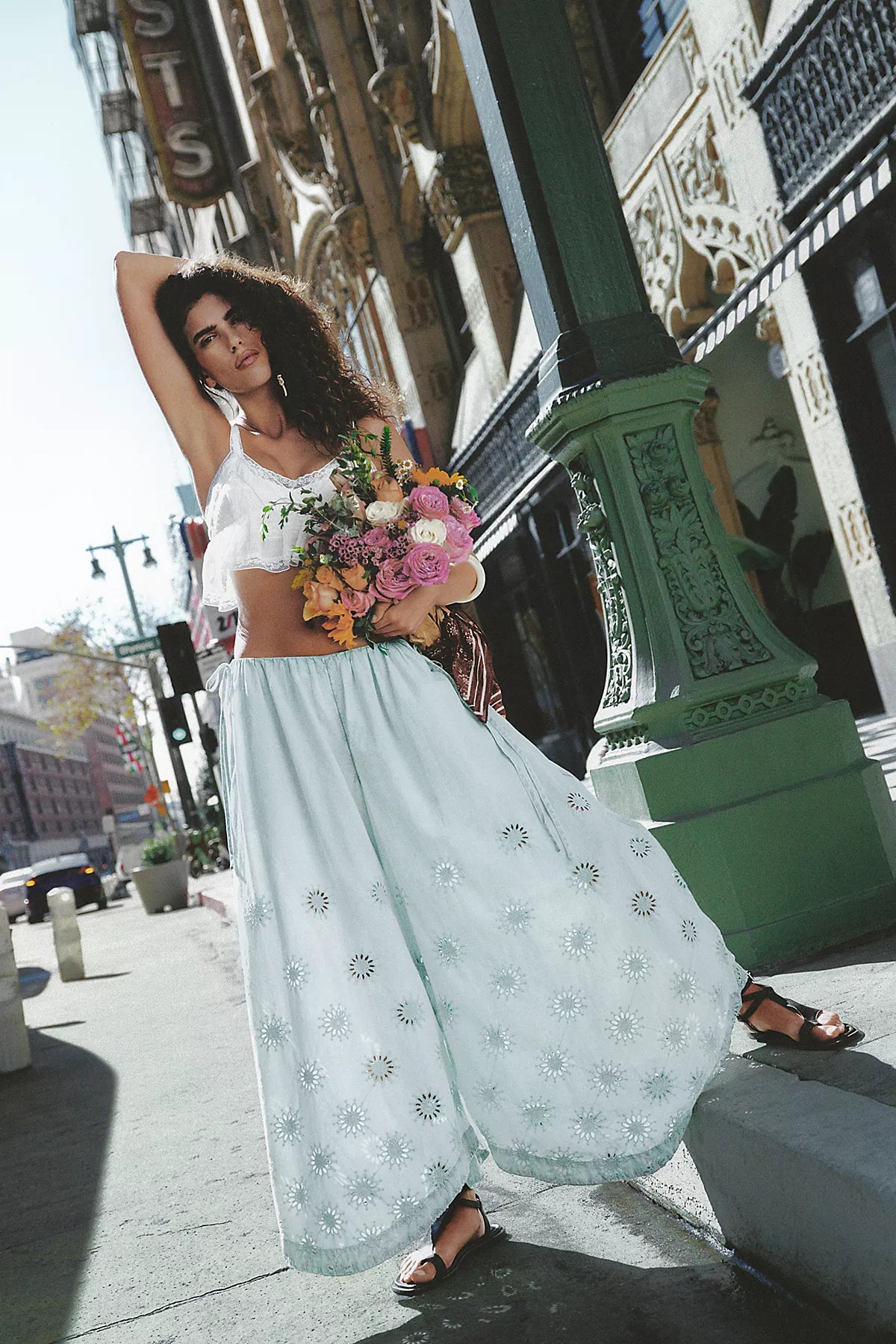 Sweet Serenade Pull-On Wide-Leg Pants