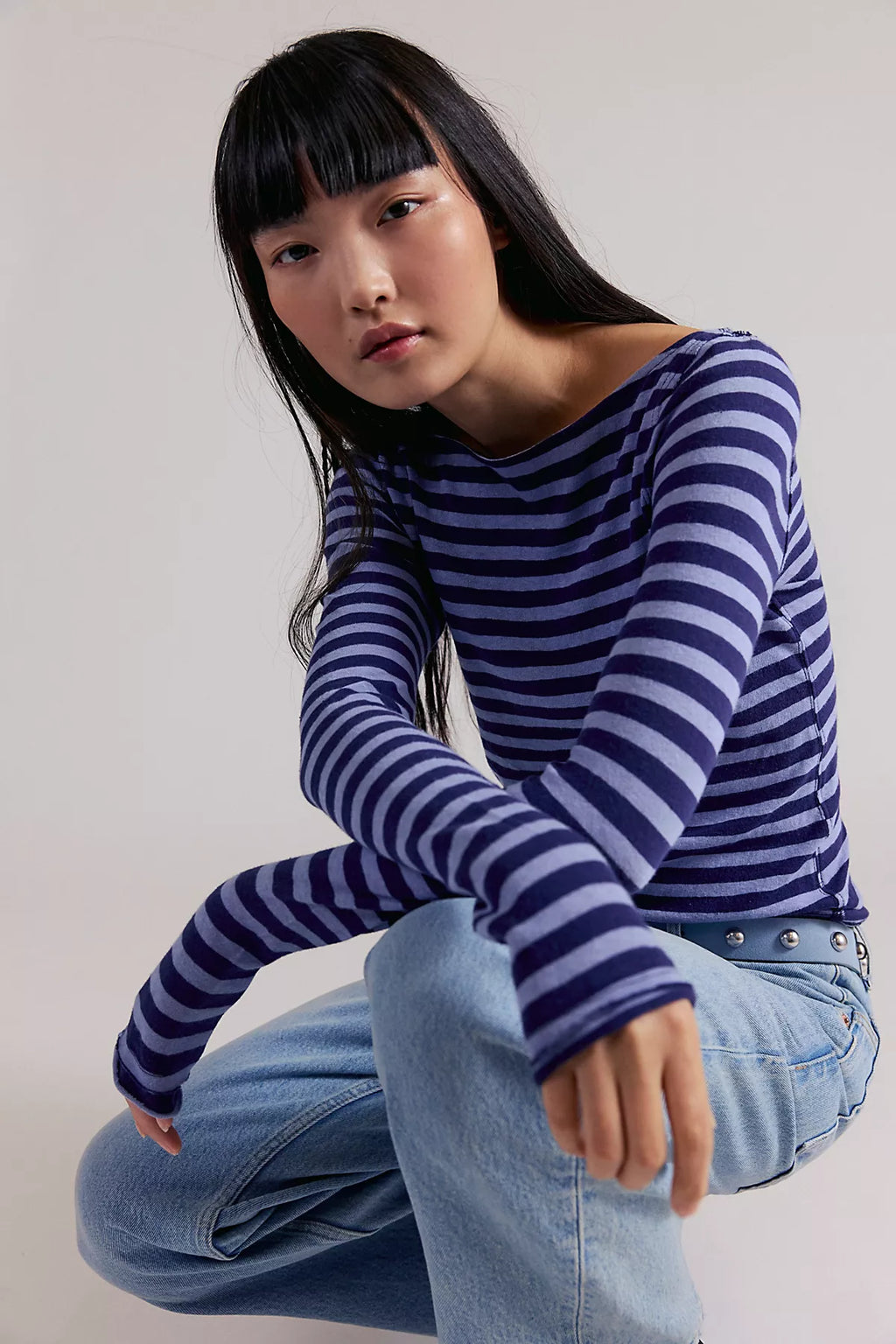 We The Free Most Loved Striped Long Sleeve