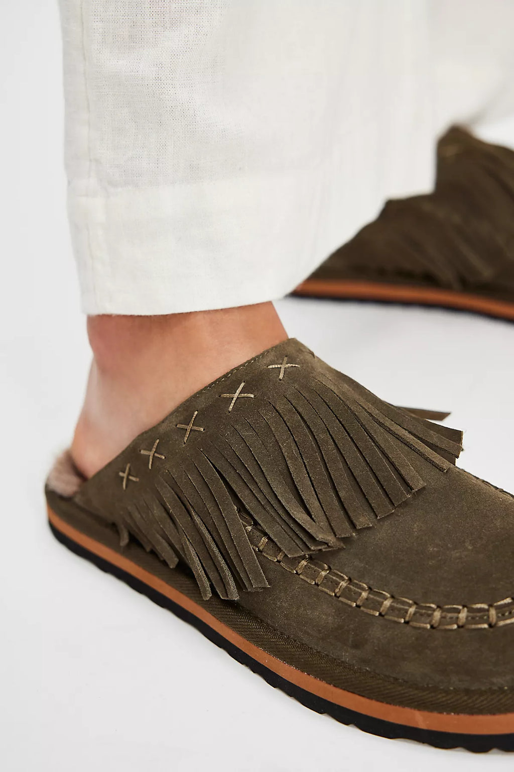 Fallon Fringe Mules